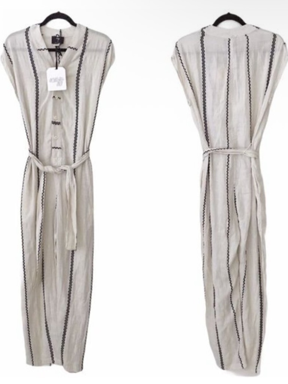 Ace & Jig Rhys Jumpsuit In Casablanca Nwt $355 Medium